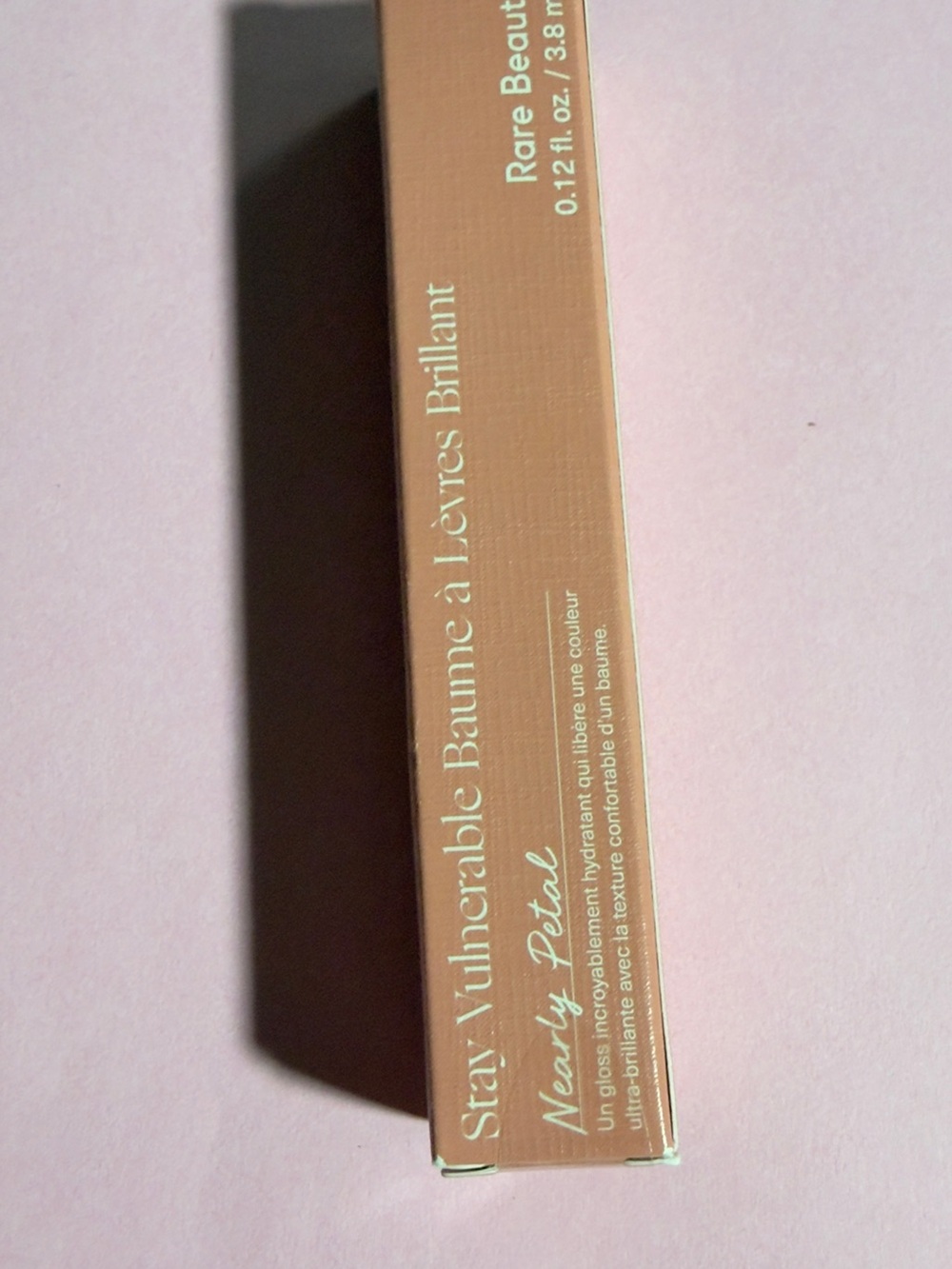 Rare Beauty Stay Vulnerable Glossy Lip Balm — Nearly Petal Pink |SOLD| - Picture 4 of 6